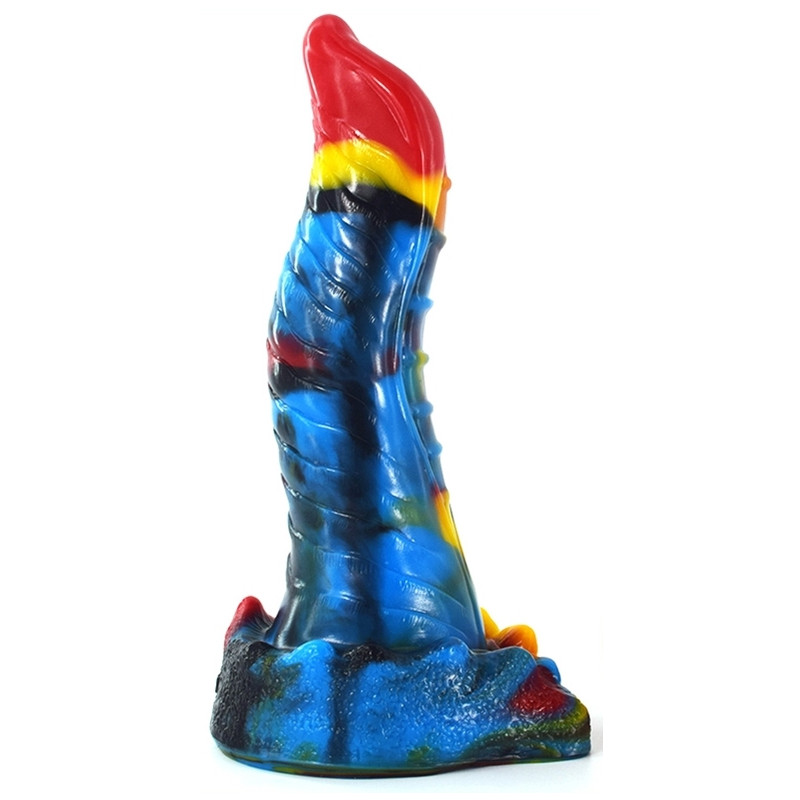 F*CK MY COLOR Gode Lizard 20 x 5cm Multicolore